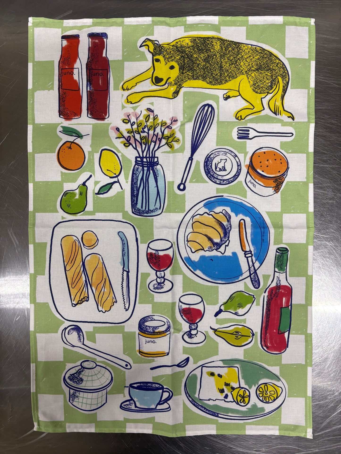 juno tea towel