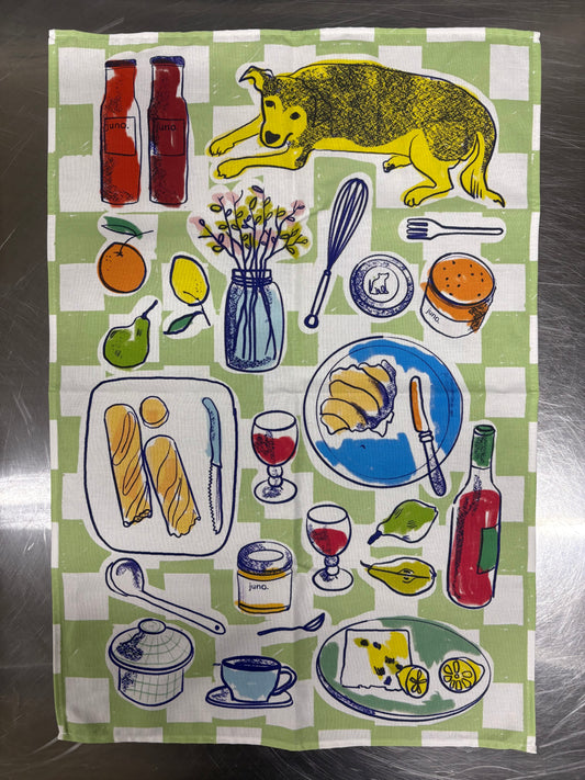 juno tea towel